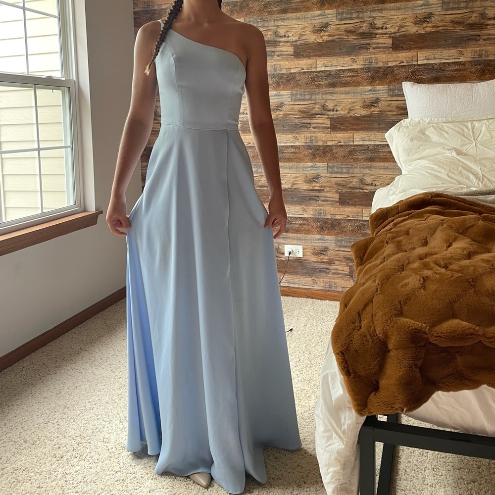 bridesmaid dress from Davids Bridal